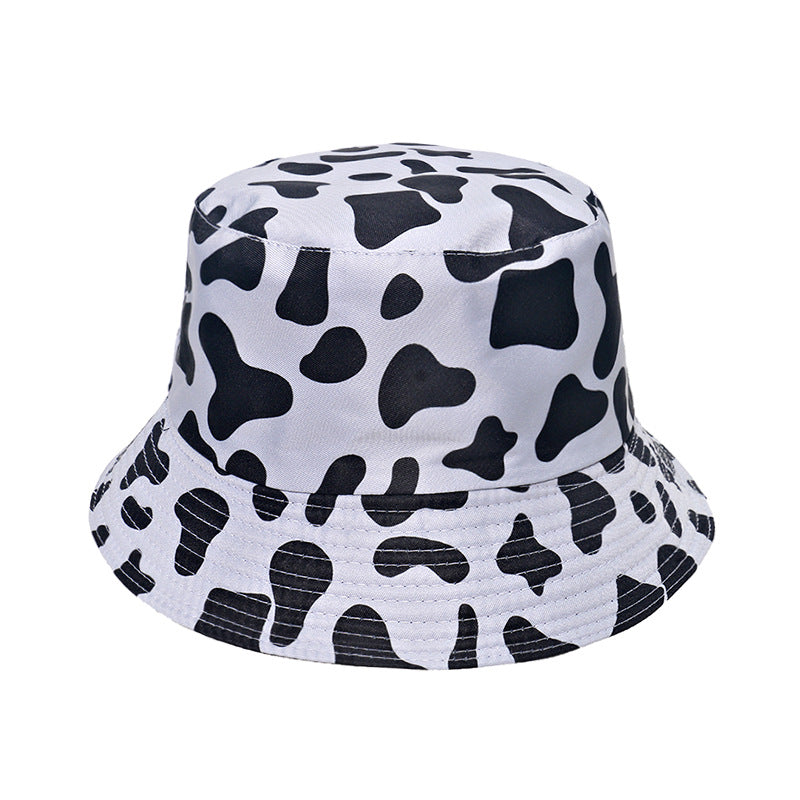 Capilla de béisbol impresa de vaca de poliéster al por mayor